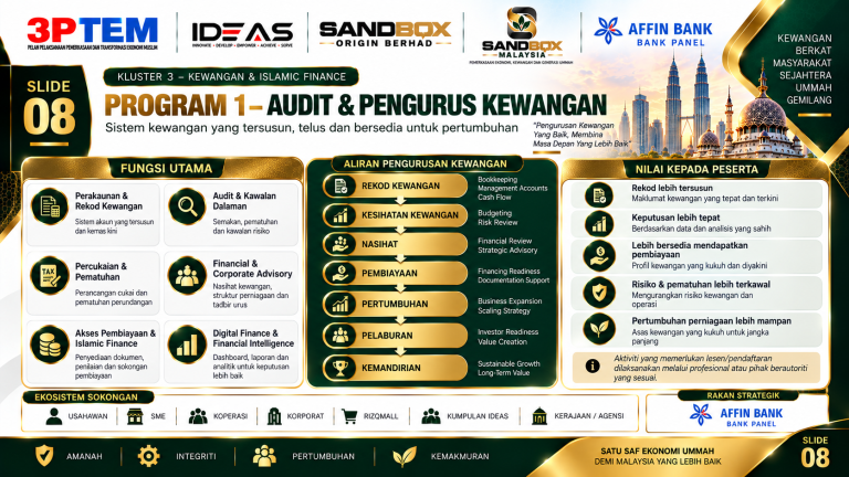 08 – Program 1 – Audit & Pengurus Kewangan